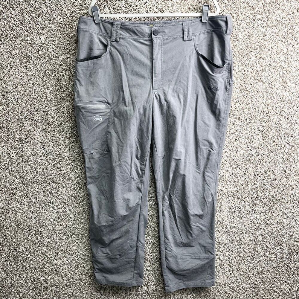 Cabela’s Pants‎ Men’s 42x32 XPG Gray Nylon Cargo